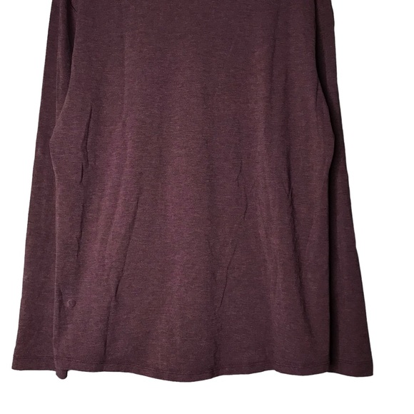 Lululemon Men’s Long Sleeve Tee Purple Red Crew T-Shirt ESTIMATED Large - Picture 7 of 9